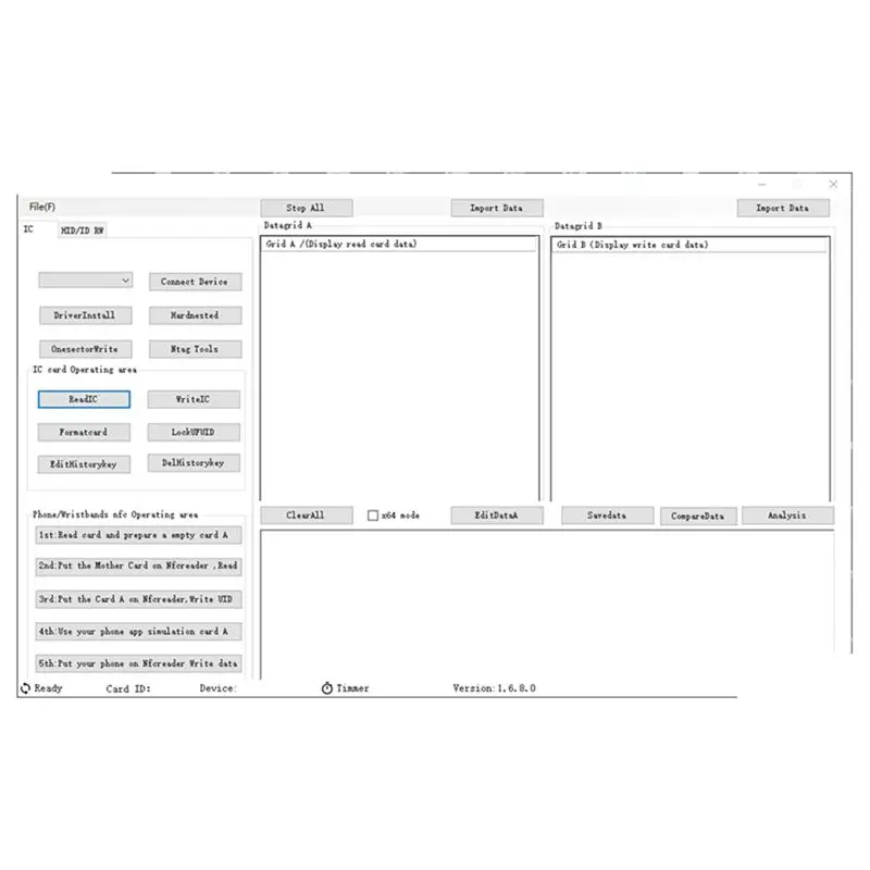 13.56Mhz PN532 PCR532 RFID UID UID GEN2 IC Card Reader Wirter Module Type C With Software