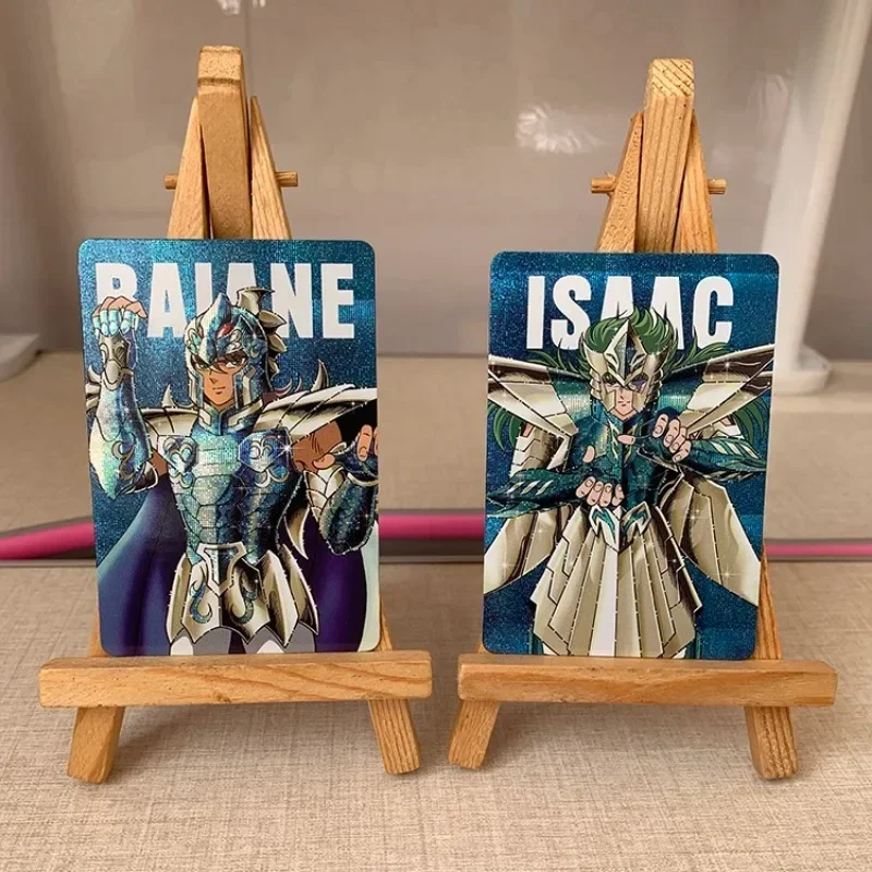 Cartes Flash de Collection de Personnages de Dessin Animé Saint Seiya, Jouet avec Échelle Bleue, Manteau d'Unité de Marina, 9 Pièces/Ensemble