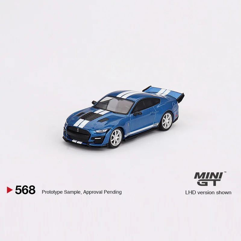 TSM MINI GT 1:64 #568 Ford Performance Shelby GT500 Dragon Snake Concept, литая модель гоночного автомобиля, детские игрушки в подарок