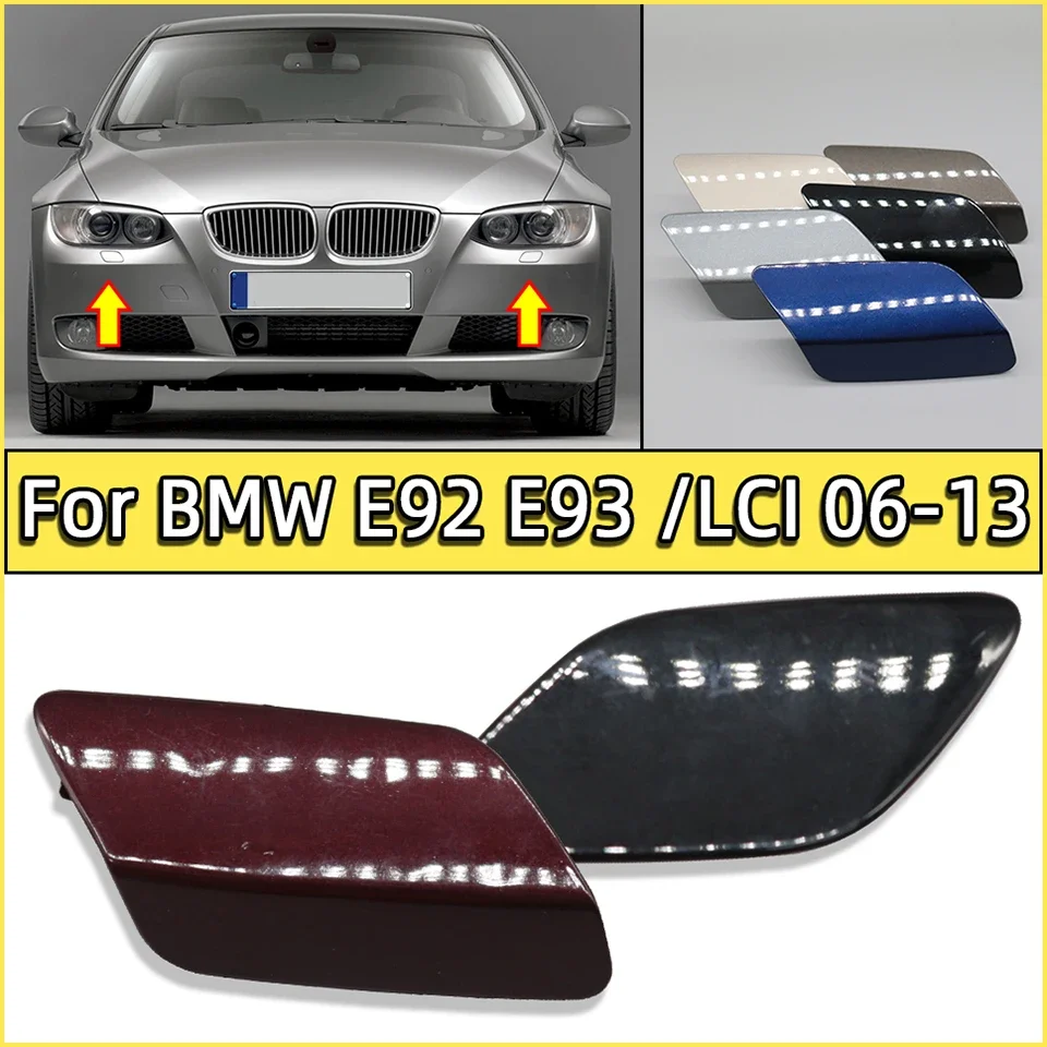 

Front Bumper Headlight Washer Cover Cap For 2007-2013 BMW 328i 335i E92 / E93 LCI Coupe Convertible M Sport Tech Left Right