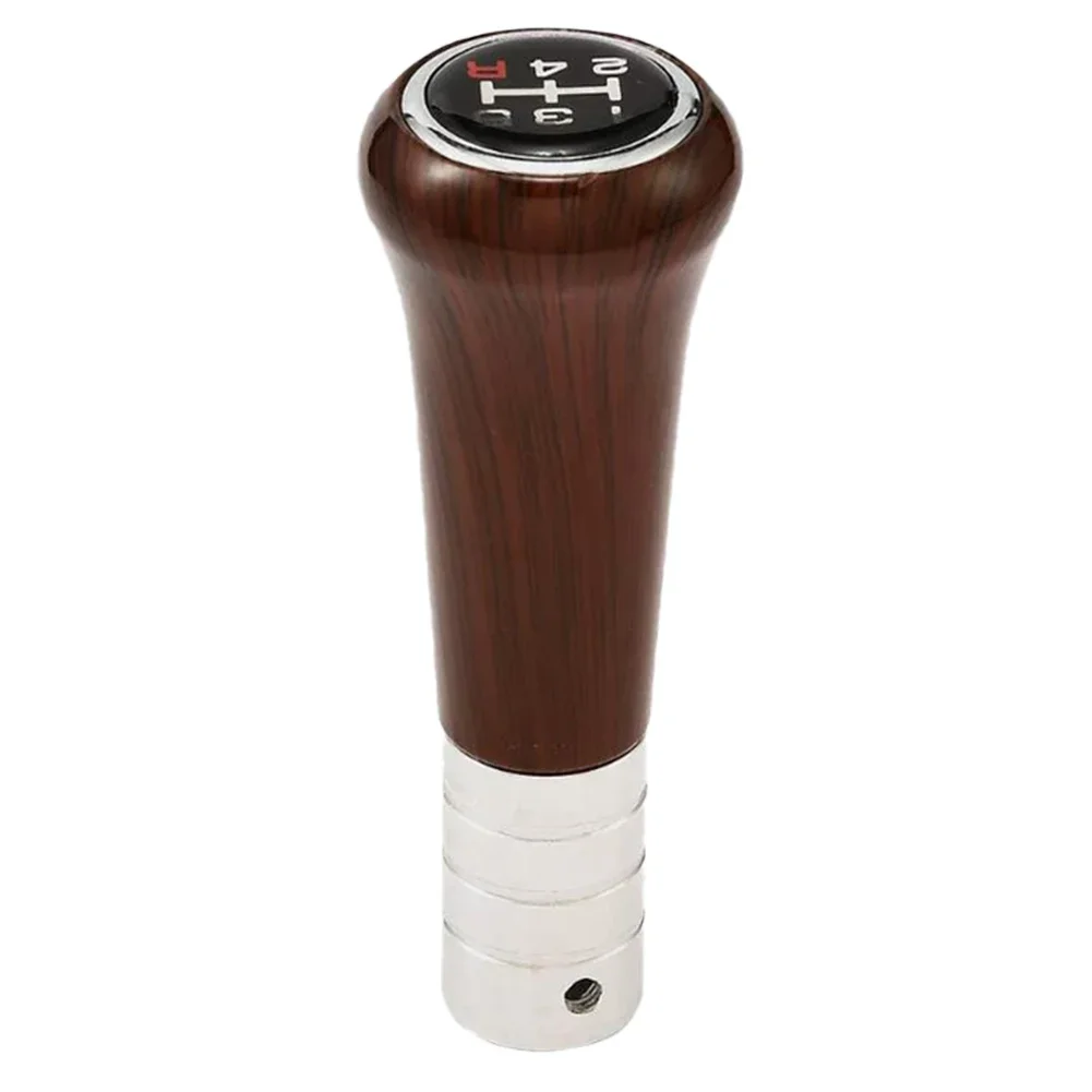

Adapter As Shown 5 Speed Shifter 3 Adapters Included ABS Material Aluminum Alloy Brown Color Easy Installation