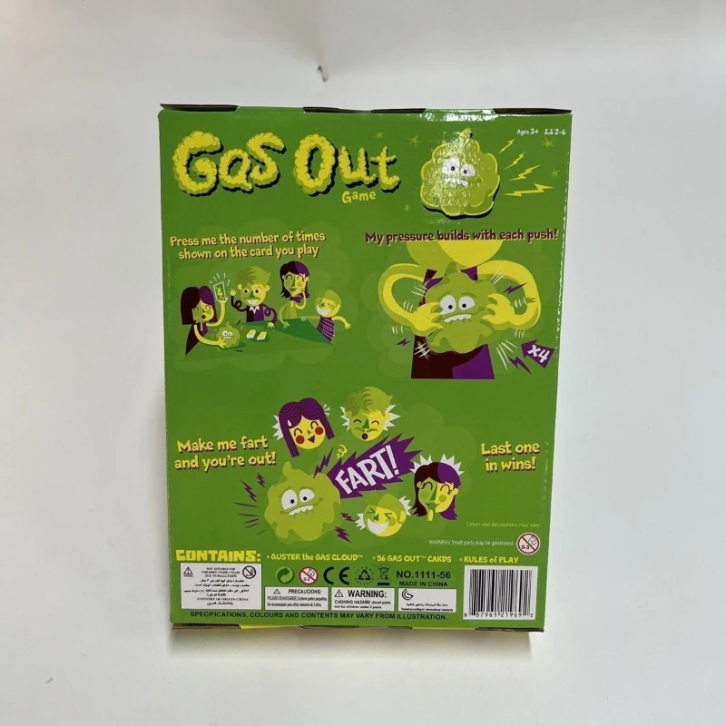 

Humor Therapy Cards: Fart-themed stress relief game helps children express emotions easily & joyfully