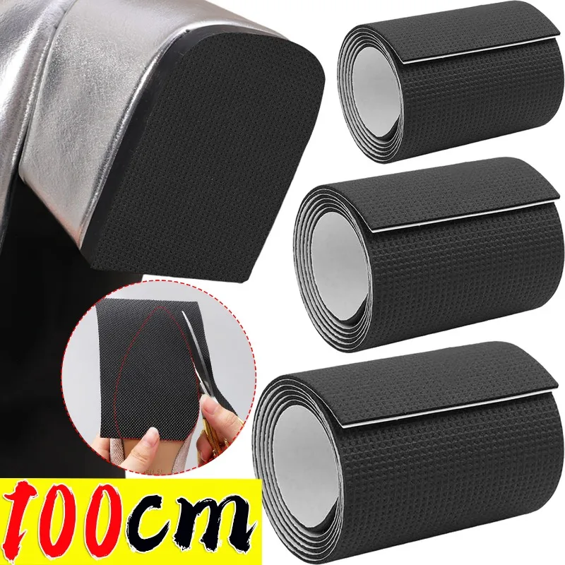 Autocollant de protection pour semelle de chaussure antidérapant et résistant à l'usure de 6/8/10 cm – Anti-abrasion, silencieux pour le talon, protection de talon épais anti-bruit – 1 rouleau