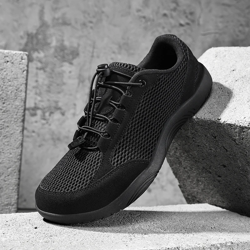 Sommerliche Herren-Sneaker mit breiter Zehenbox, minimalistische Zero-Sohlen-Sportschuhe, atmungsaktive Barfußschuhe für Paare, weiche Laufschuhe – Detail 23