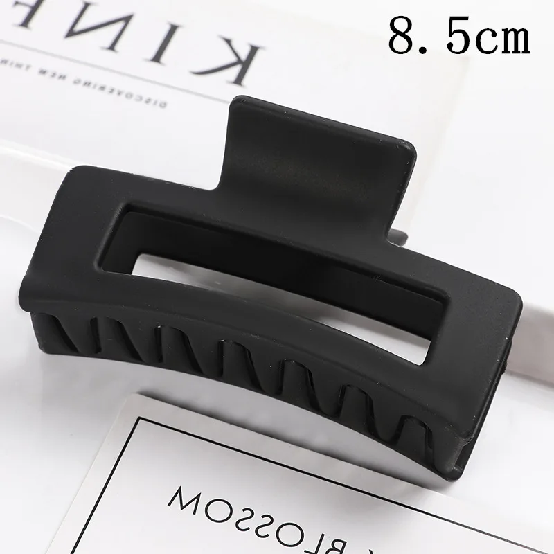 

Solid Color Women Hair Claws Clips Nonslip Crab Hairpins Ponytail Barrettes Gifts for Girls Women Hair Accessories Fashion 8.5cm
