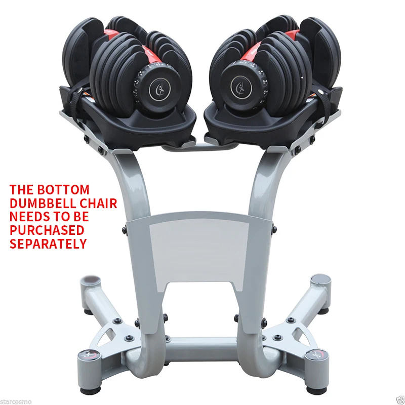 High-end Dumbbell Weight-adjustable Dumbbell Five Adjustment Pads ZJ3330 Professional Fitness Dumbbell