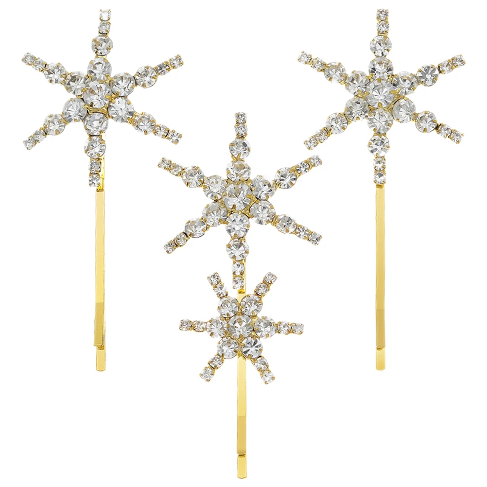 

1 set Hairpin Mini Clips for Women Beach Party Fashion Child Hair Accessories Decorative Bling Hair Clips for Styling