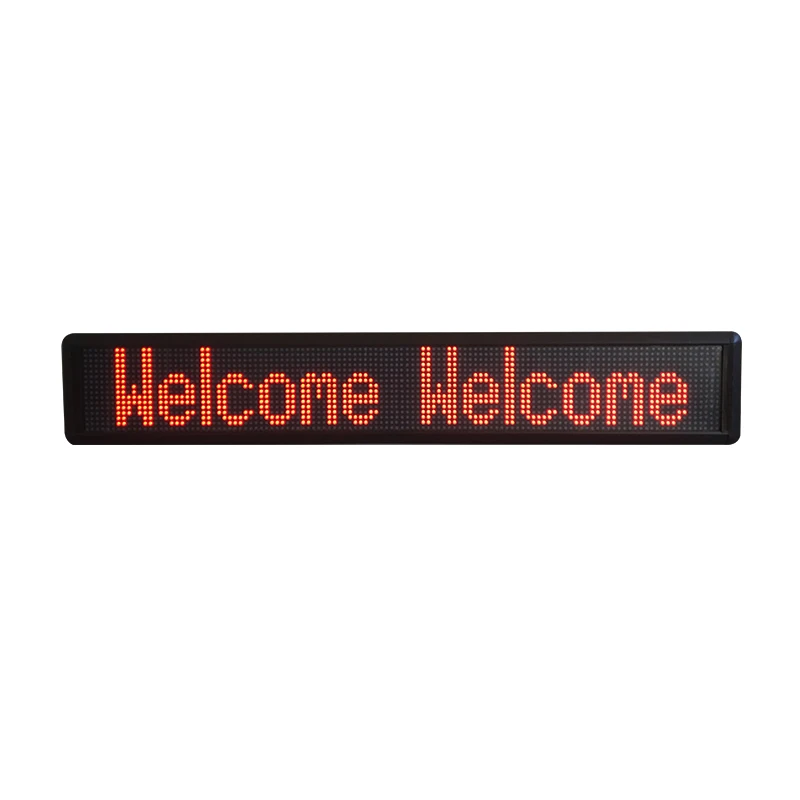 

[customization] LED display multilingual rolling message matrix display store signboard display advertisement led store signboar