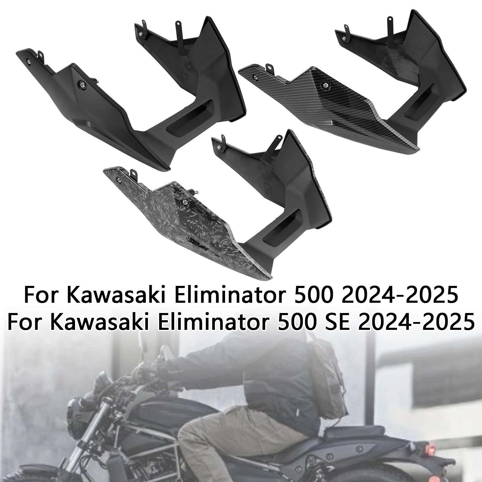 

Topteng Lower Fairings Full Belly Pan For Kawasaki Eliminator 400/450/500 2024-2025