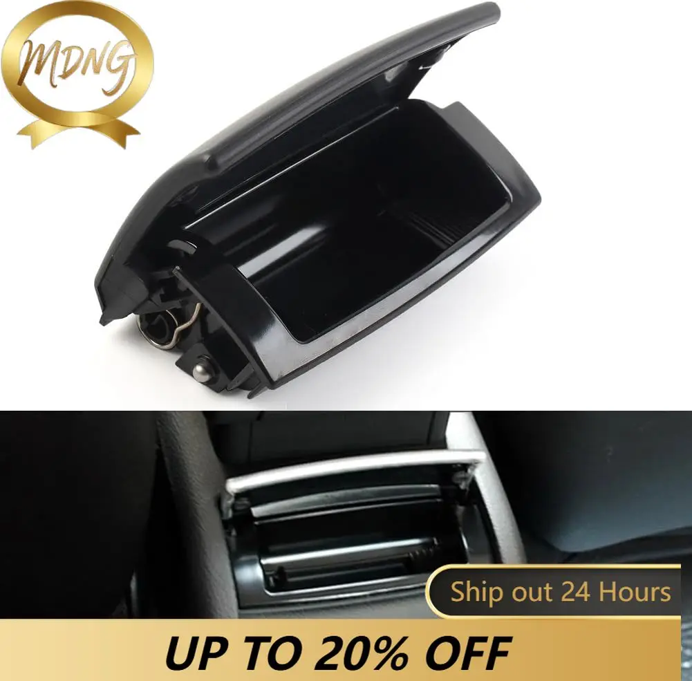 Rear Center Console Ashtray Black 8E0857961M for Audi A4 B6 B7 2001-2008 Car Interior Cigarette Ash Tray Replacement