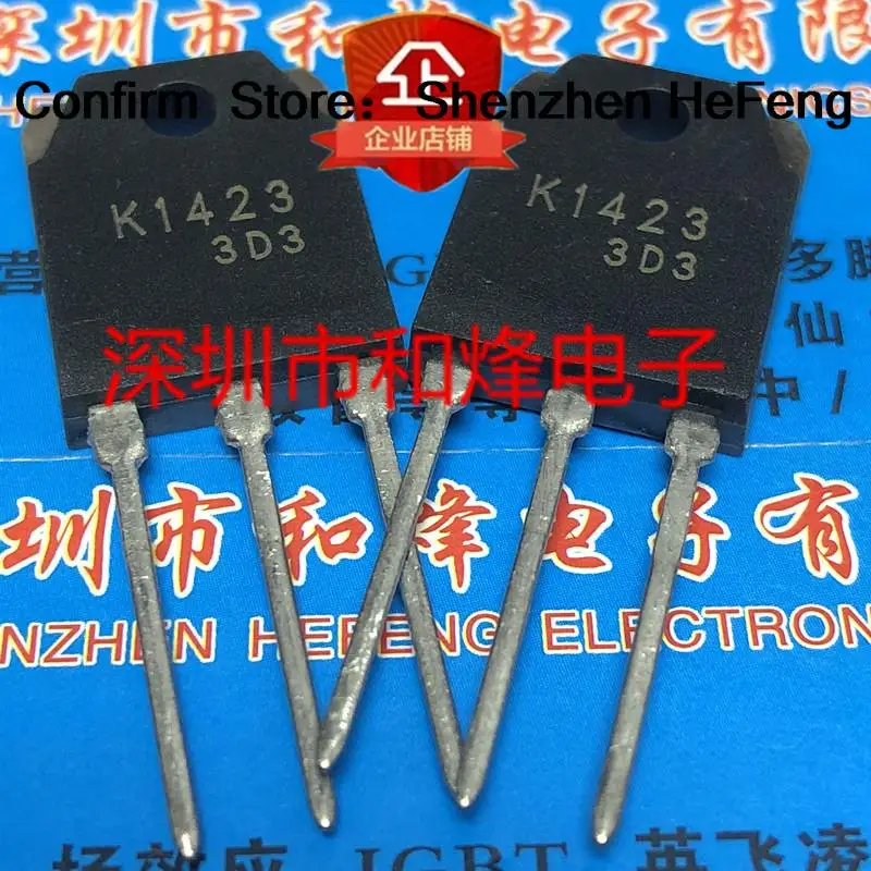 5PCS-10PCS K1423 2SK1423  TO-3P 60V 80A      NEW AND ORIGINAL Fast Shipping Quality