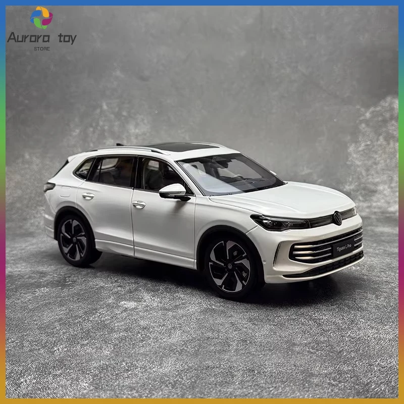 

Original Factory 1/18 Scale Tiguan L Pro Alloy Diecast Car Full Opening Vehicle Model Collection Home Decoration For Car Lovers