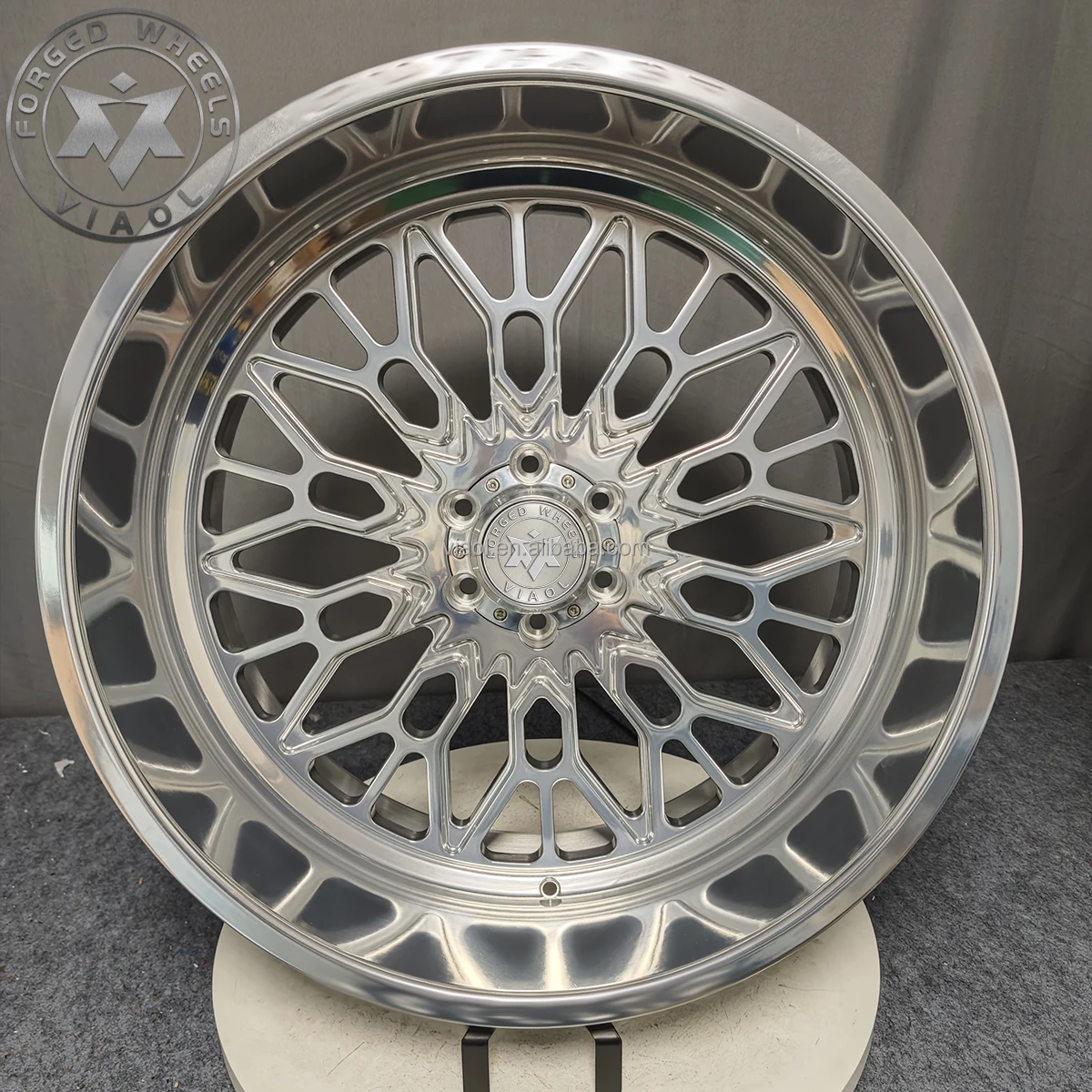 

Кованые легкосплавные диски Viaol Polished Monoblock Deep Dish, 4 штуки, новые, на заказ, для F150 F250 F350 Silverado1500 2500 3500