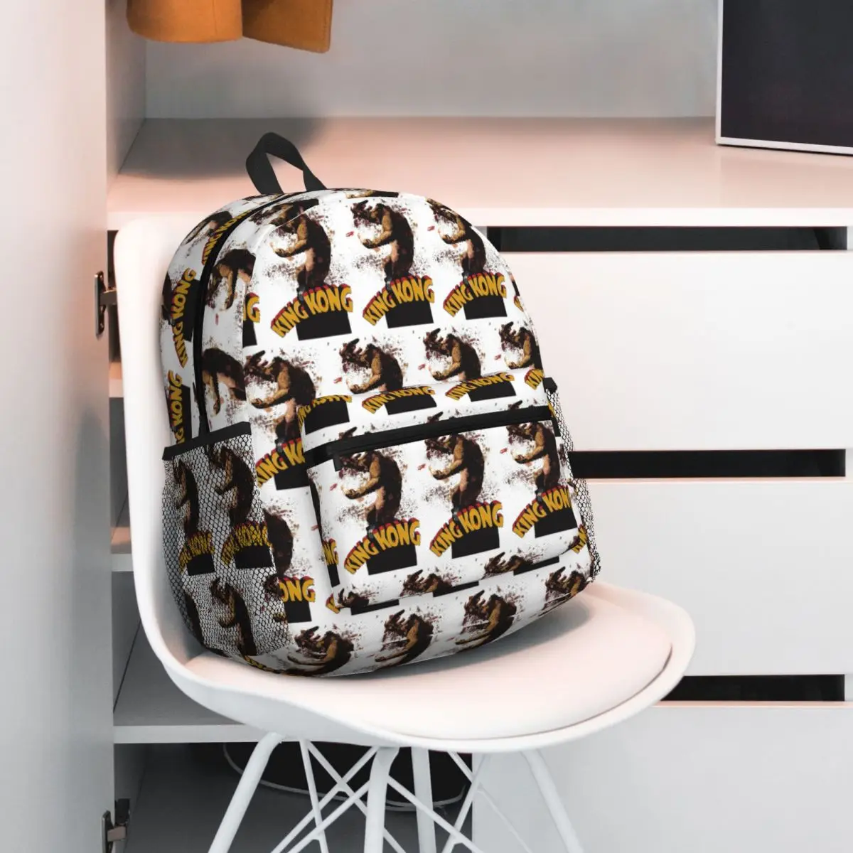 King Kong A Legend Backpack Daypack Large Capacity Children BookBag School Bag Shoulder Bags for Men Women