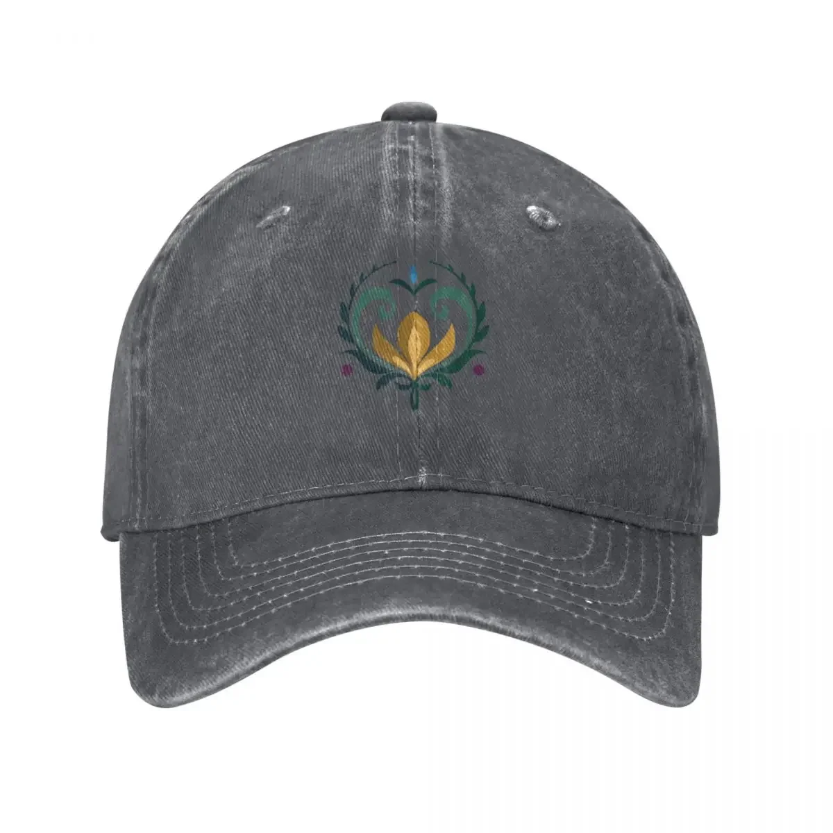 Crocus of Arendelle Gorra de béisbol con visera para montañismo, gorra de camionero vintage, visera de playa para mujer, visera para hombre