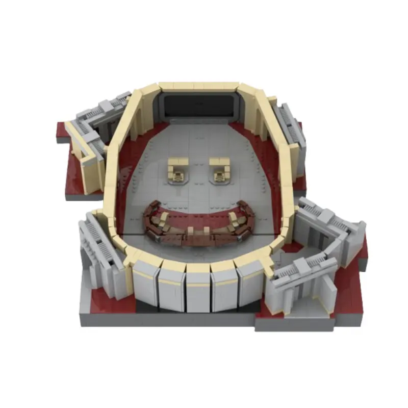 3081pcs MOC The Next Generation Enterprise D Main Bridge Building Blocks DIY Bricks Toy Model Gift Set Ornament MOC-169227