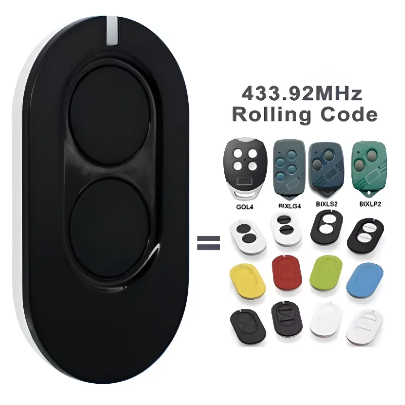 DITEC Entrematic ZEN2 ZEN4 ZEN2W ZEN4W 433.92MHz Rolling Code DITEC GOL4 BIXLG4 BIXLP2 BIXLS2 Garage Remote Control Gate Opener
