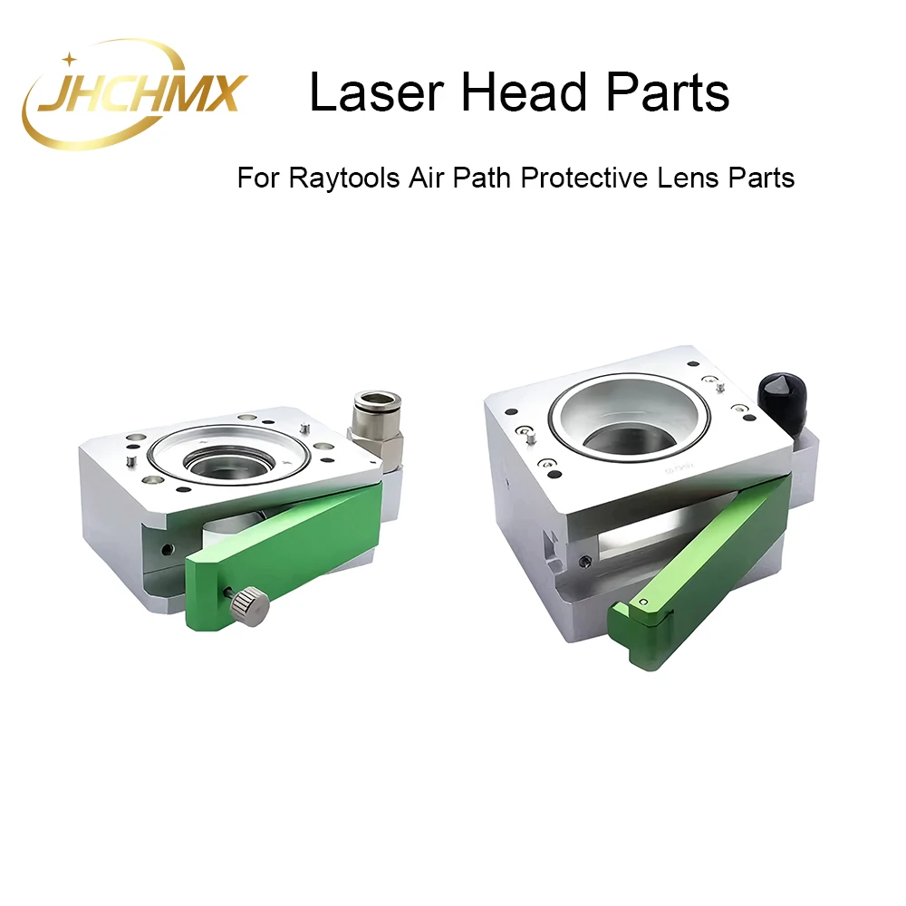 JHCHMX Fiber Laser Cutting Head Air Path Component Protective Lens Holder Cover Raytools BM111/114S Parts