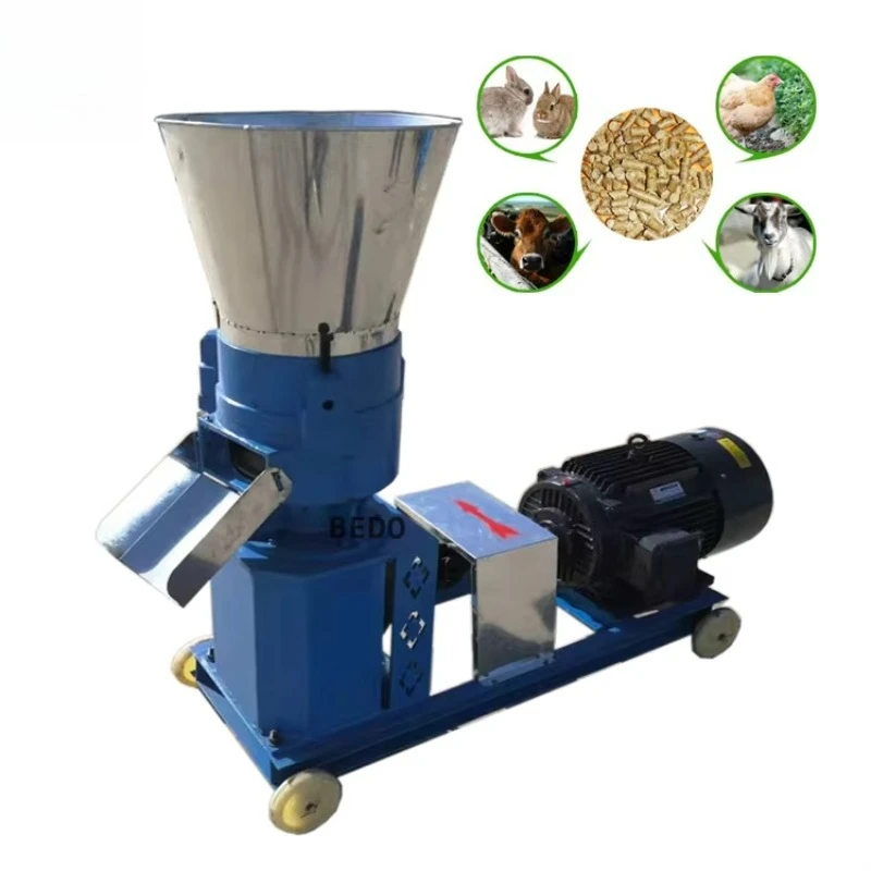 

Durable Pelletizer Feed Processing Making Mini Animal Feed Pellet Machine