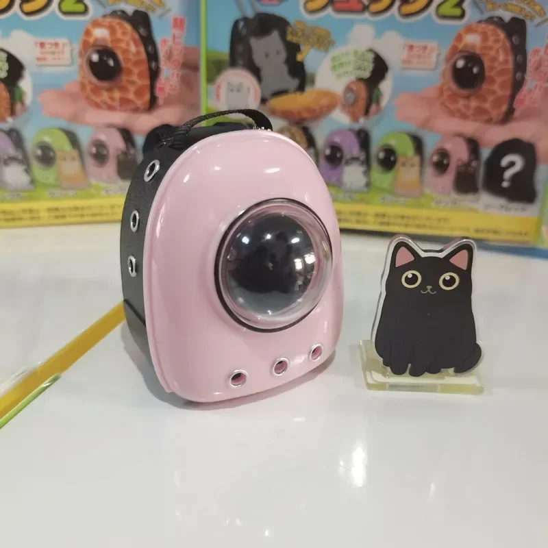 J.DREAM Gashapon милая кавайная мини-космическая сумка для домашних животных P2 кулон кошка капсула игрушки фигурка аниме кукла декор модель из ПВХ подарок