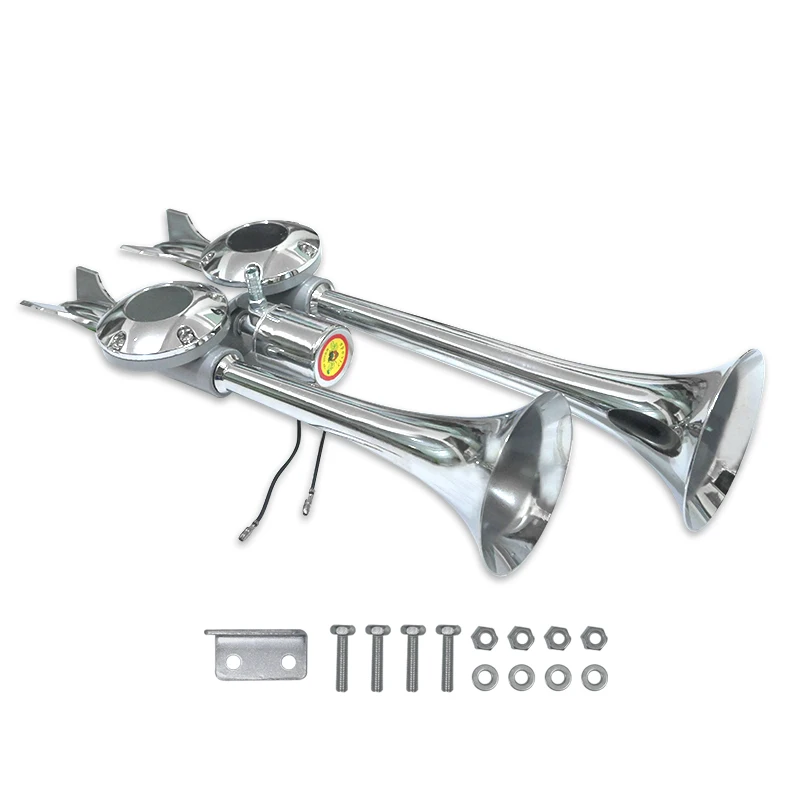 عبر الحدود أنبوب واحد ومزدوج 304 الفولاذ المقاوم للصدأ تطبيق كهربائي قارب قارب الغاز بوق السيارة