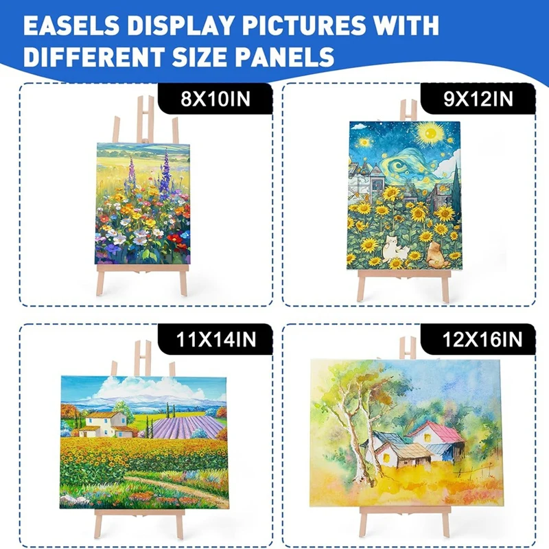 Tabletop Easels, Easel Stand for Painting,Painting Easel,Student Desktop Easel for Painting,Paint Easel for Canvas-SPMI