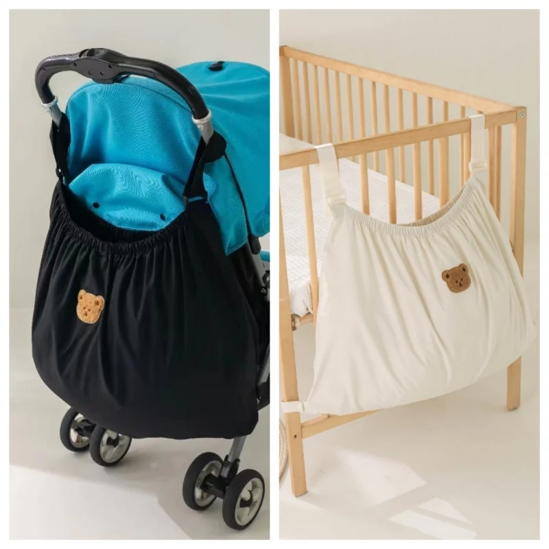 

New Handheld Mommy Bottle Storage Bag for Going Out Baby Cart Storage Hanging Bag