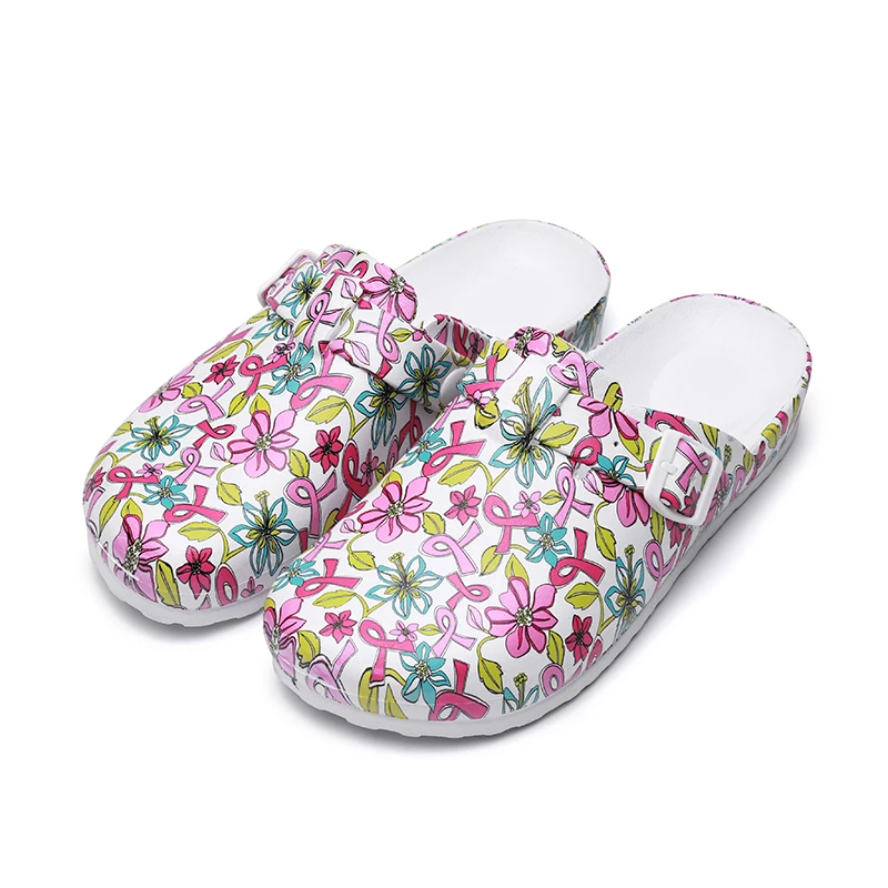 Medical Shoes Women Nurse Slippers EVA Laboratory Doctor Clogs Non-Slip Nurse Clogs Surgical Shoes Dentist Work Slippers