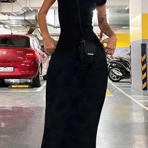 6 Büyük satış elbise uzun kollu-6 numara