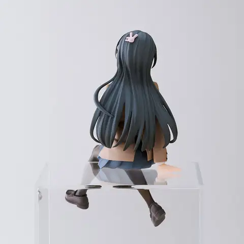 14CM Anime Rascal은 배낭을 꿈꾸지 않습니다. 아이 그림 사쿠라지마 마이 앉아 시리즈 애니메이션 모델 장난감 선물 컬렉션 PVC