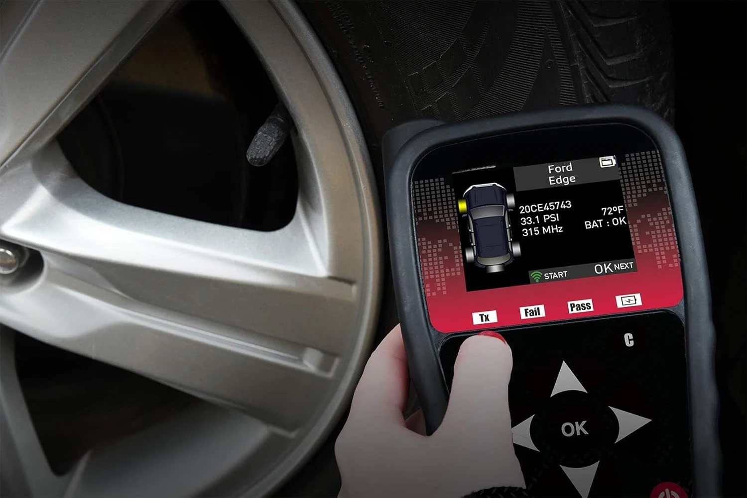 VT37 TPMS Sensor Activation and Programming Tool