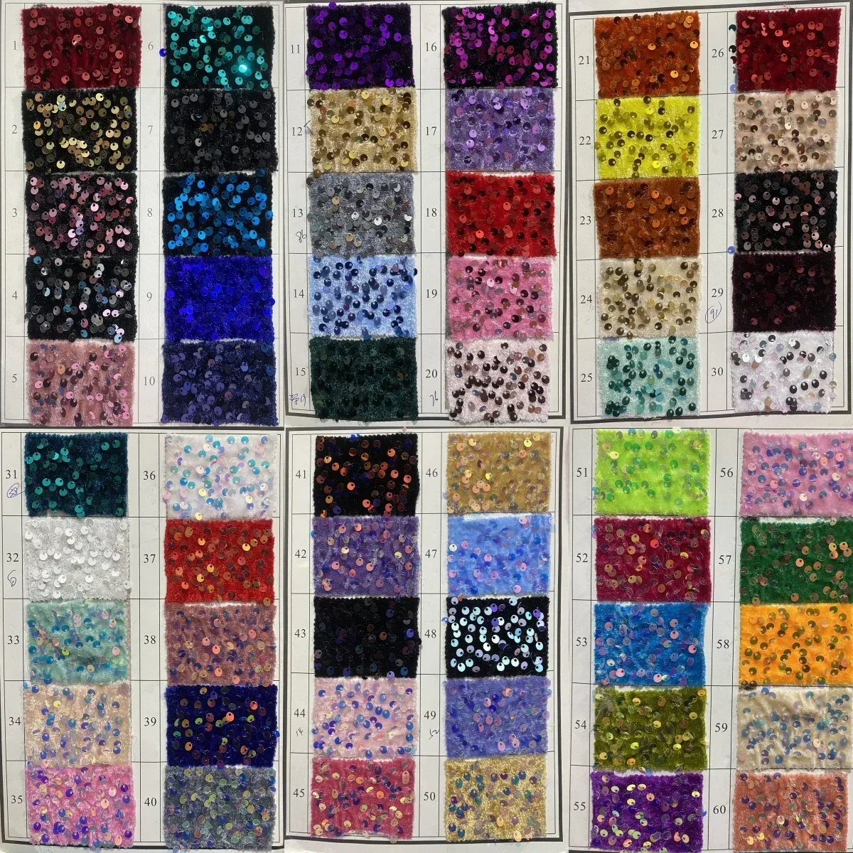 

Multi Colored Velvet Fabric Shiny Gold Velvet Embroidery Sequins Elastic Autumn And Winter Sewing Women's Dress Formal Dress