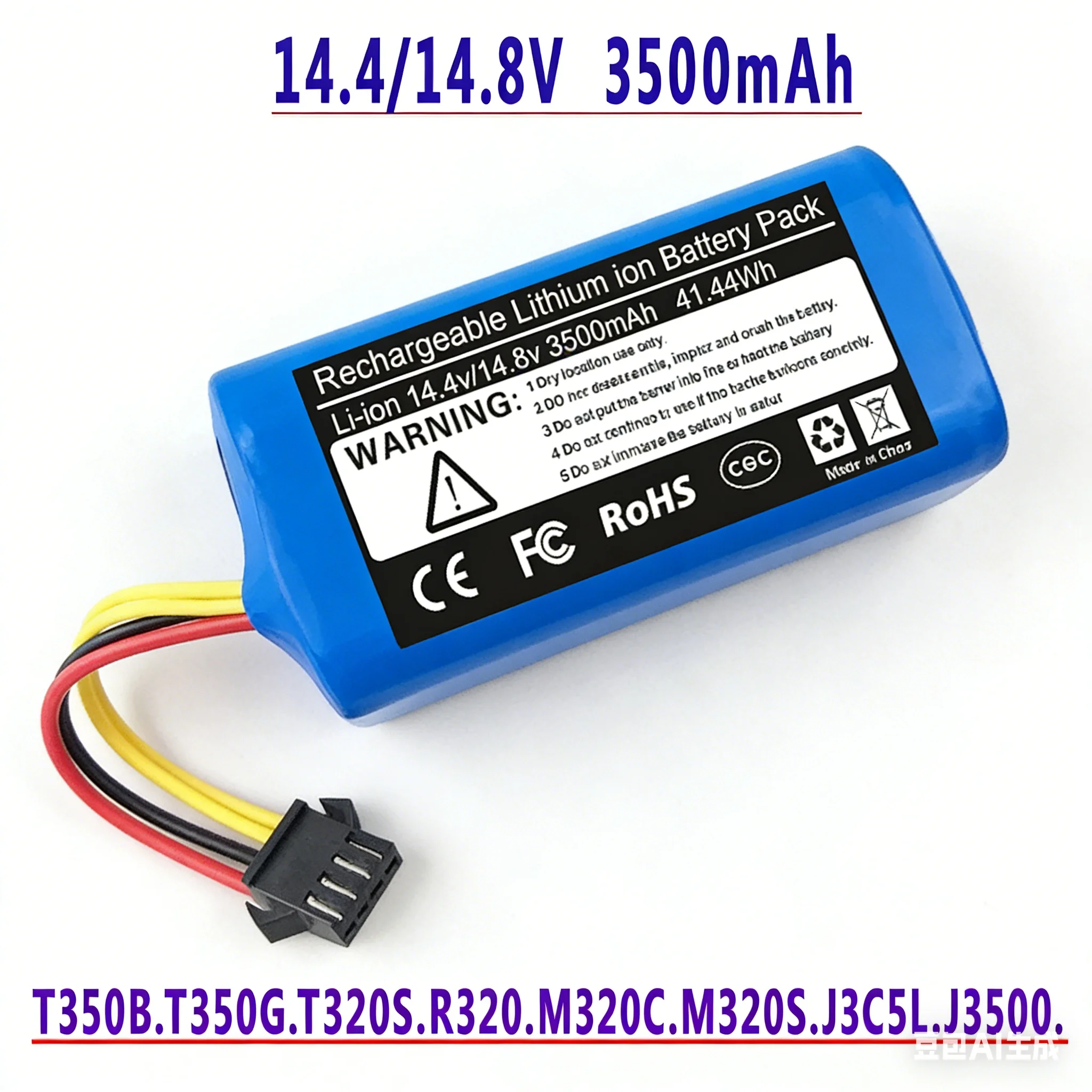 

For Haier T350B.T350G.T320S.M320C.M320S.R320.QT35B.J3C5LJ3500.lithium ion spare parts 18650, 14.4 V/14.8 V, new