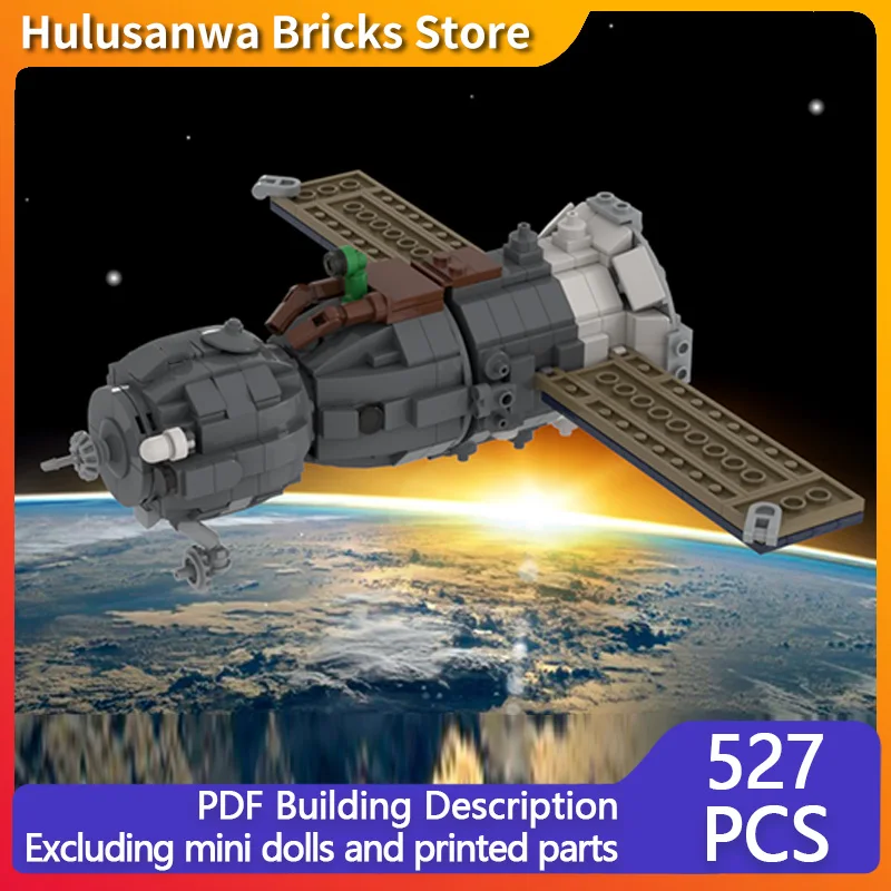

Военная модель пилотируемого космического корабля MOC, конструктор из строительных блоков, военное оборудование, модульные технологии, подарки, праздничный набор для сборки, детские игрушки