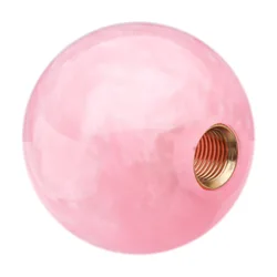 Universal Car Pink Resin Gear Shift Knob Gearshift Shifter Stick Knobs Lever Headball MT AT Fit For Honda Toyota Nissan