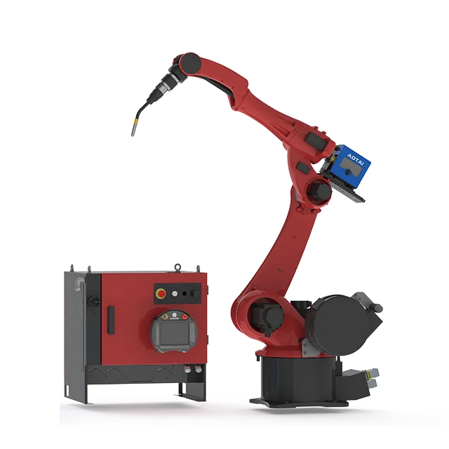 Collaborative 6 Axis Automatic MIG Welding Robot for Steel Pipe Core Motor Component High Precision Welder