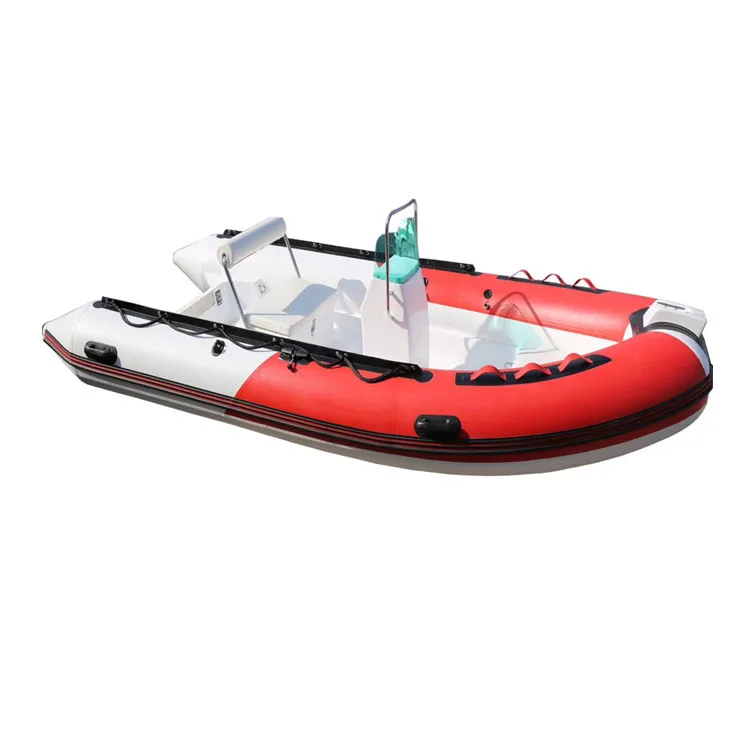 China Hot Sale Cheap Rigid Hull Hypalon Inflatable Fiberglass Fishing Cabin Rib Boats