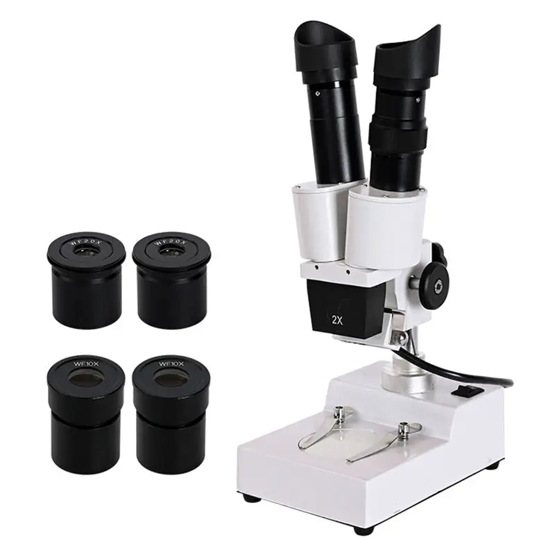 SCIEDU Compound Stereo PCB Phone Smartphone Repair  Lens+Metal Etelectronic Compound Microscope for Soldering