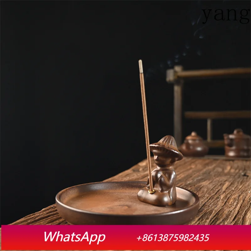 

LTT antique old man line incense plug household aromatherapy stove indoor creative ceramic incense plug