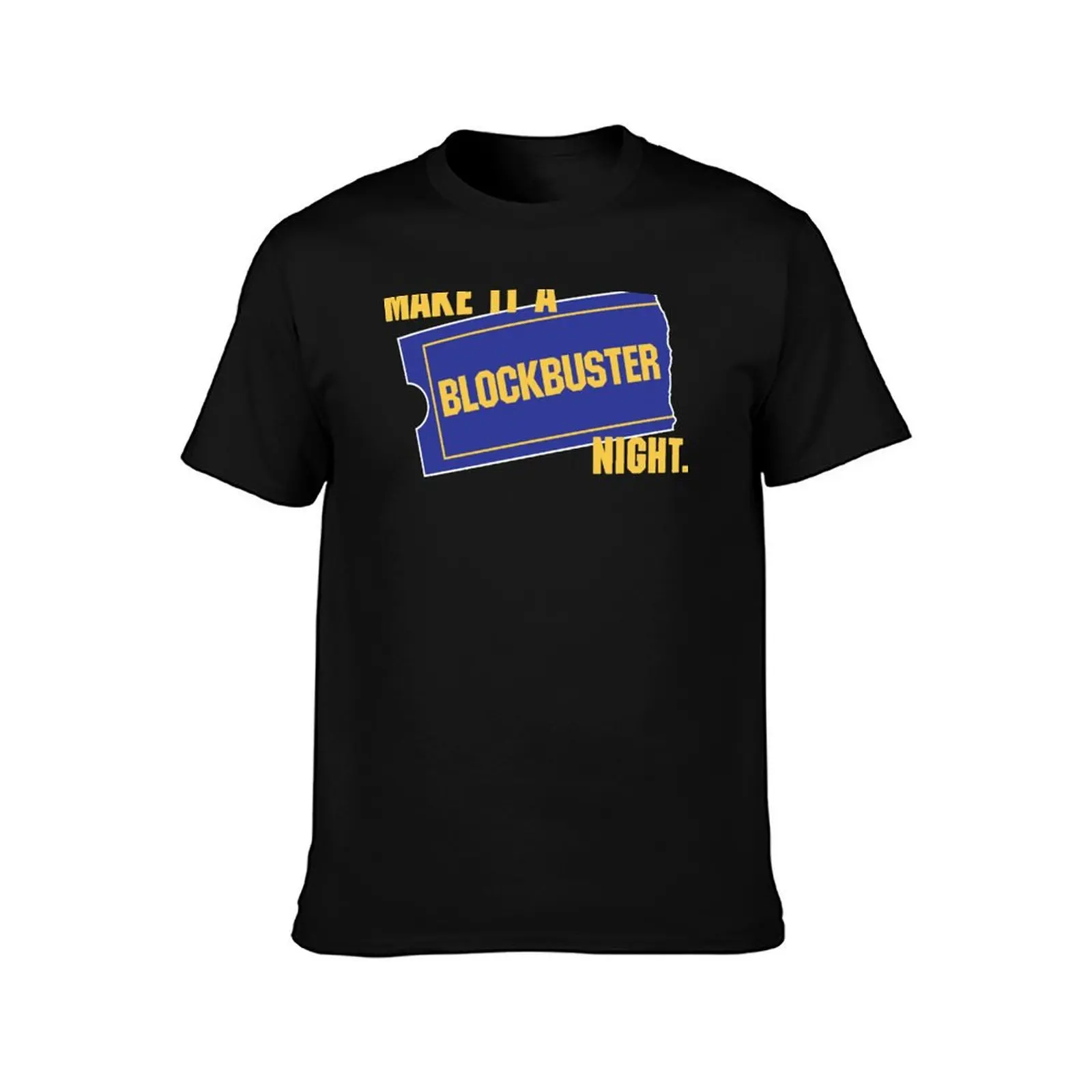 Make It a Blockbuster Night T-Shirt Plus Size Lightweight Tee Shirt T-Shirt