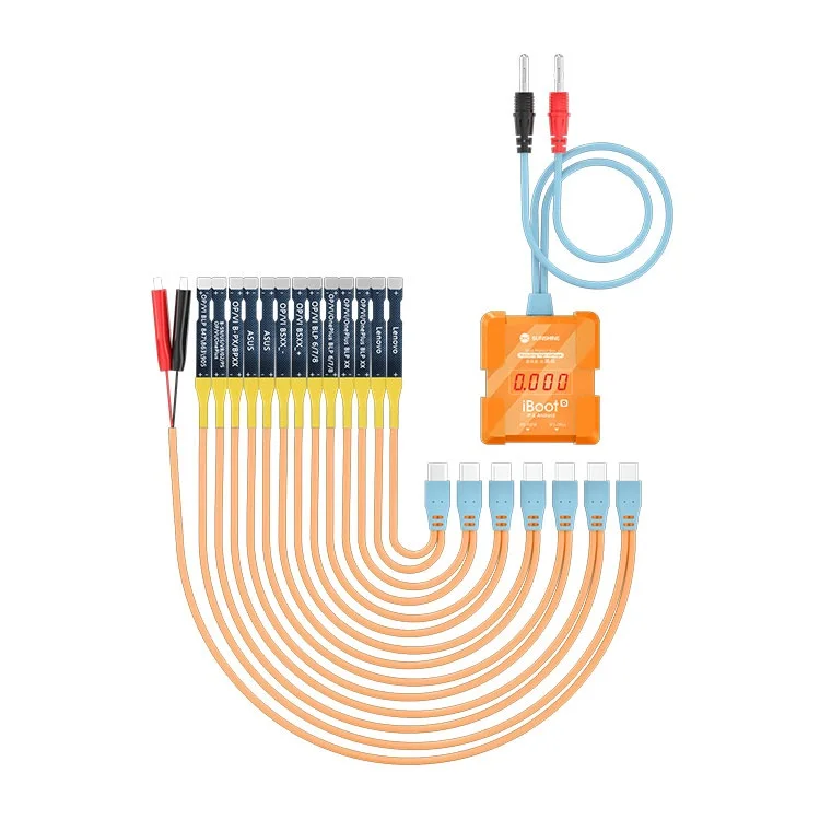 

2025 hot sale Sunshine IBoot D Mainboard Power on Off Boot Line for iPhone 6~15PM for Samsung Repair DC Power Supp