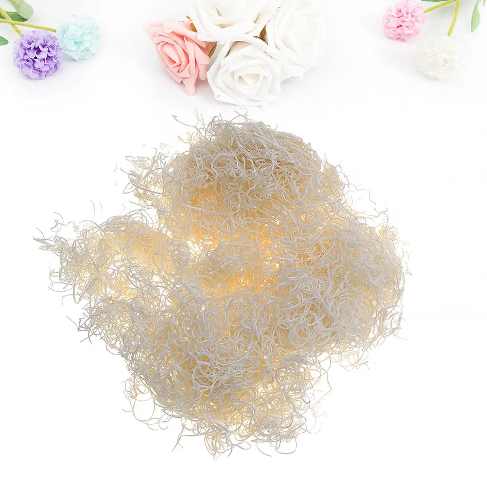 1Pack High Quality Wood Wool Cushion for Pet Bird Nest Reptile Habitat Small Animal Bedding Nesting Material Comfortable