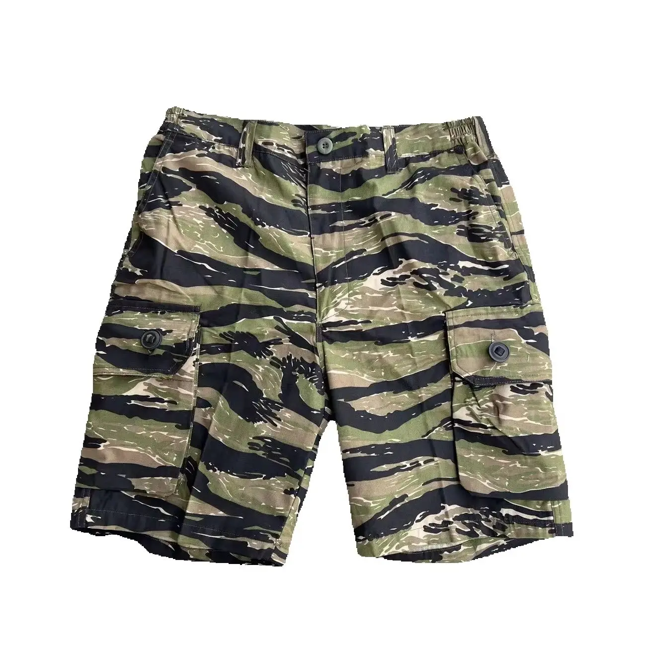 

Vietnam Jungle Tiger Stripe Oversized Old School Tactical Outdoor Hiking Mountaineering Summer Sports Shorts Breathable