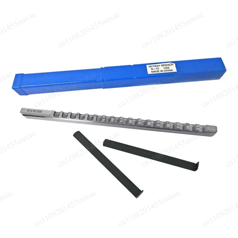 Metric Push Type Keyway Broach 10mm 12mm 14mm Metalworking Broaching Tool For CNC Router Machining