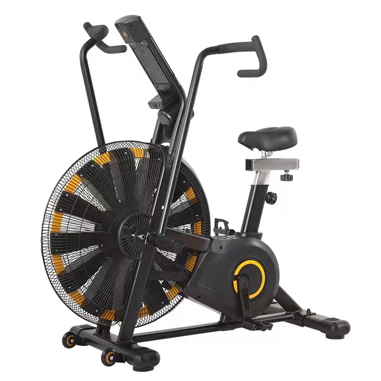 

Gym Fitness Equipment Cardio Training Air Resistance Bike Indoor Commercial Exercise Fan Spinning Bike