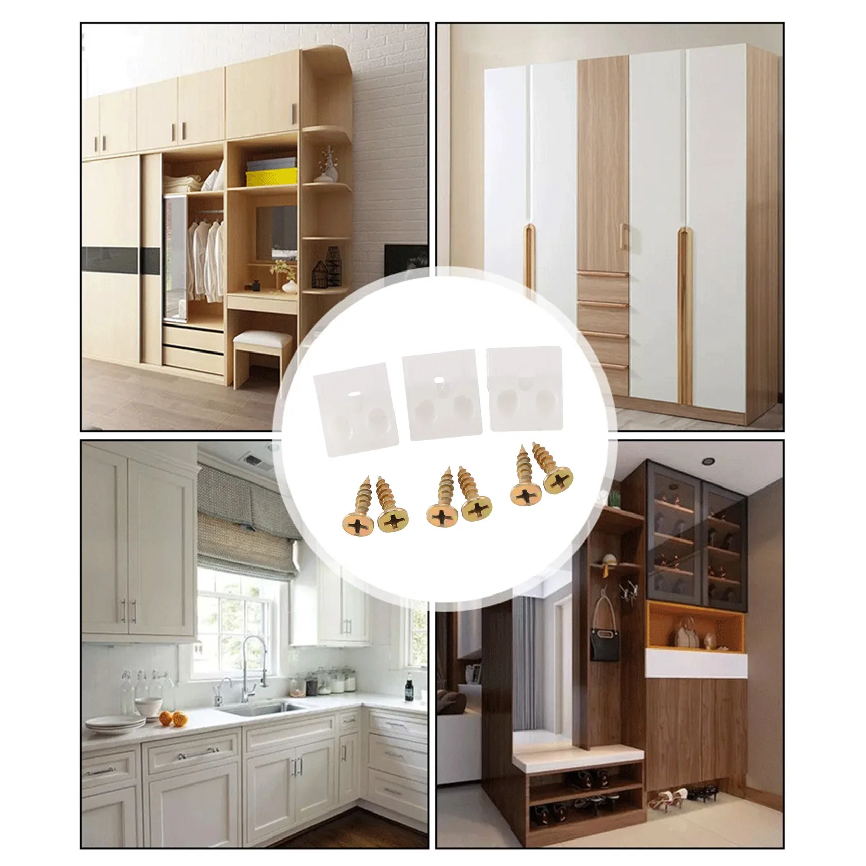 Упаковка из 10 мебельных сундука, нижнего провисания, ремонт, исправление ремонтных клинья, ГОРЯЧИЕ