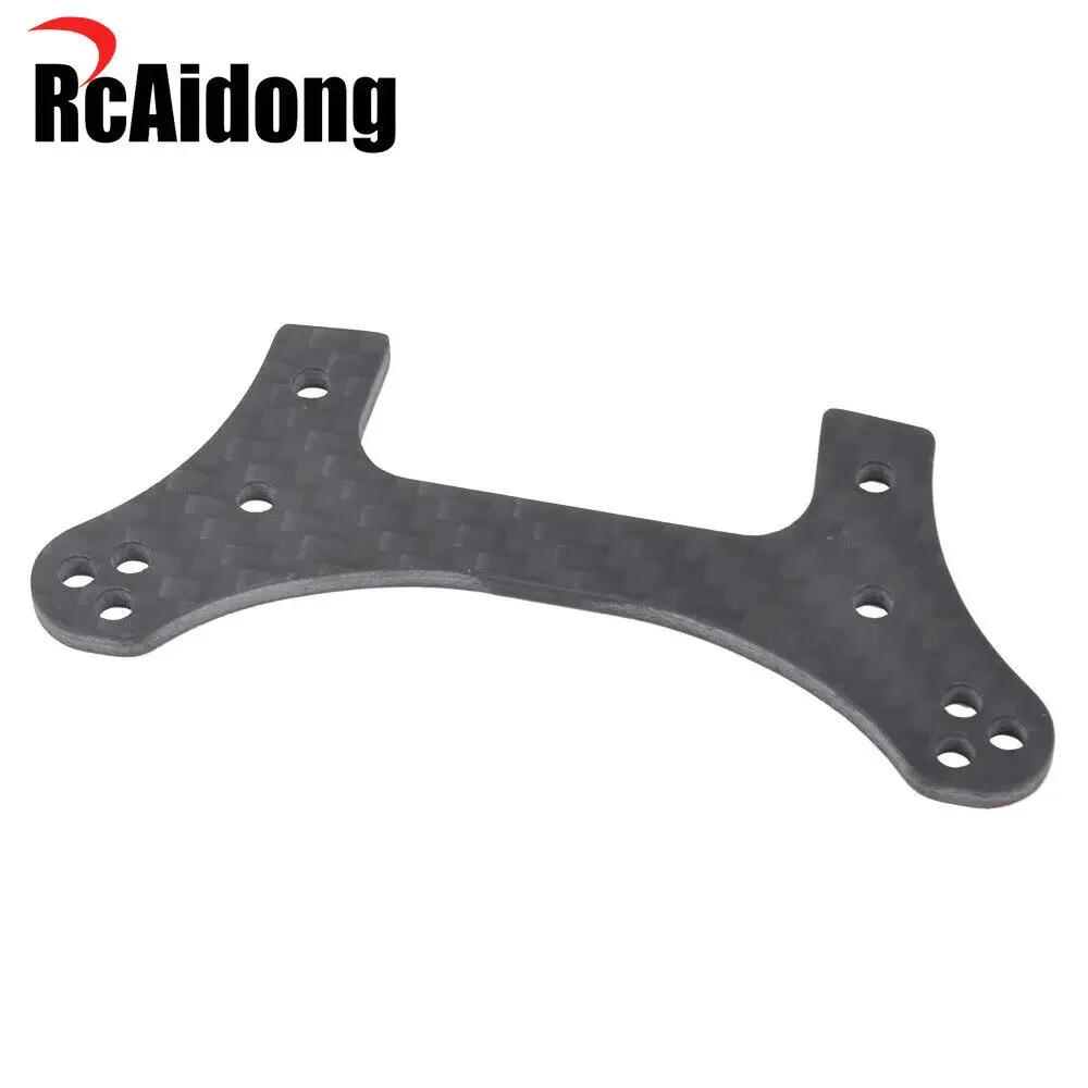 RcAidong Front Carbon Damper Stay Shock Tower Set for Tamiya DT03 54562 Buggy Upgrades