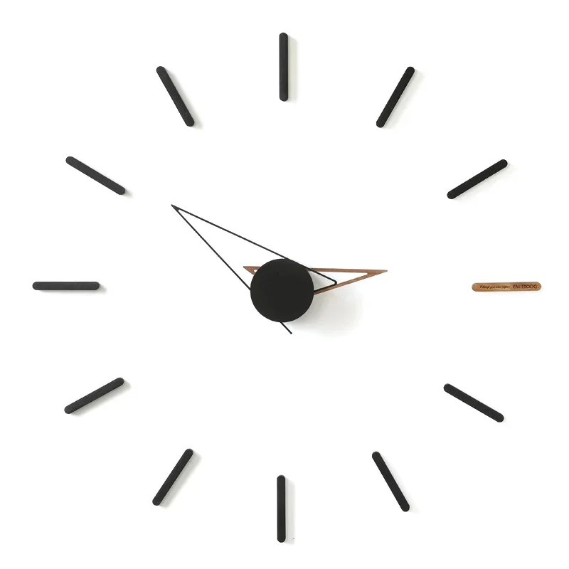 

Decor Modern Design Home 3d DIY Wall Clocks Wood Silent Luxury Watches Wall Stickers Living Room Decorations XZ1047