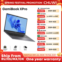 CHUWI GemiBook XPro Laptop Intel N100, 14.1'' Windows 11 Laptops Computer 8GB RAM 256GB SSD,Intel Alder Lake N100 (Up to 3.4GHz)