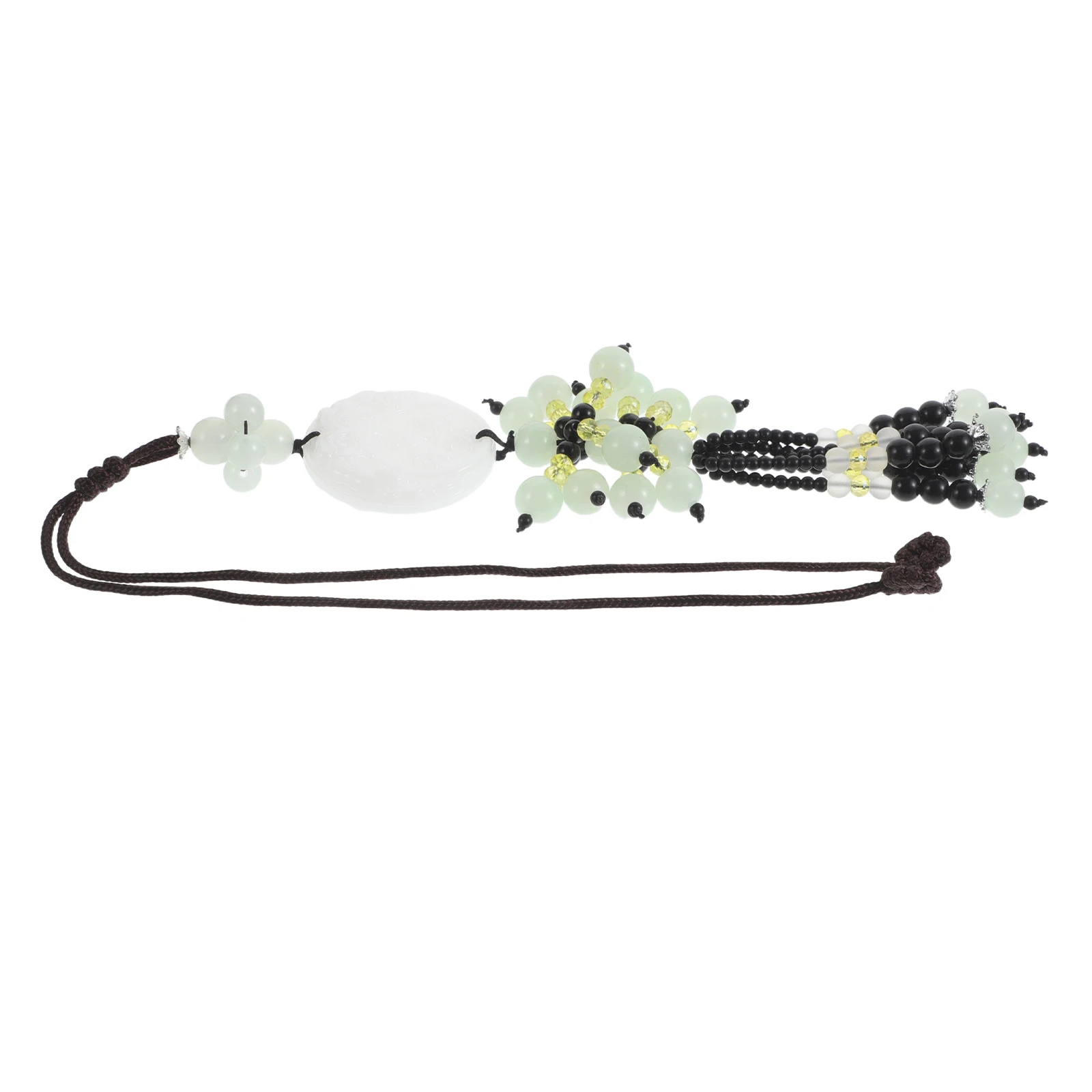 

Car Rear View Mirror Glass Hanging Decor Unique Sturdy Material Space Saving Creative Design Car Accessories Cute Interior